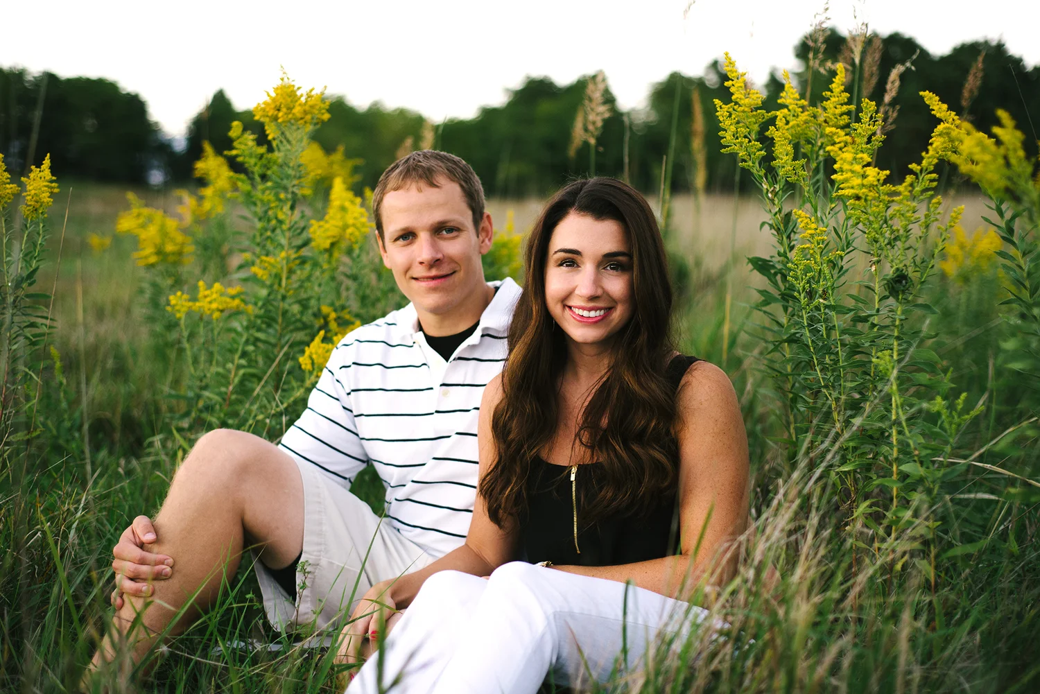 liz + chris are engaged!