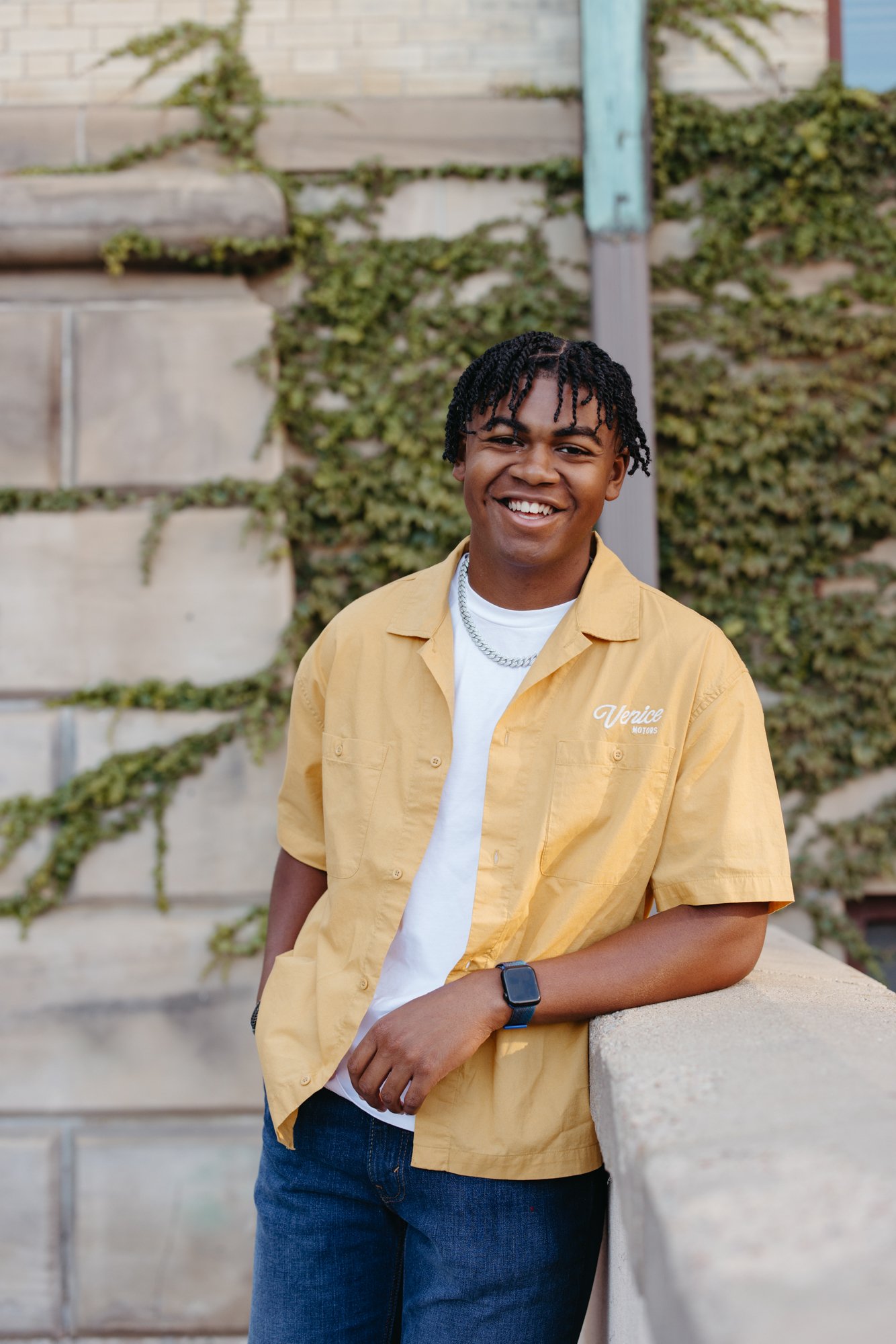 Downtown Omaha Senior Photos