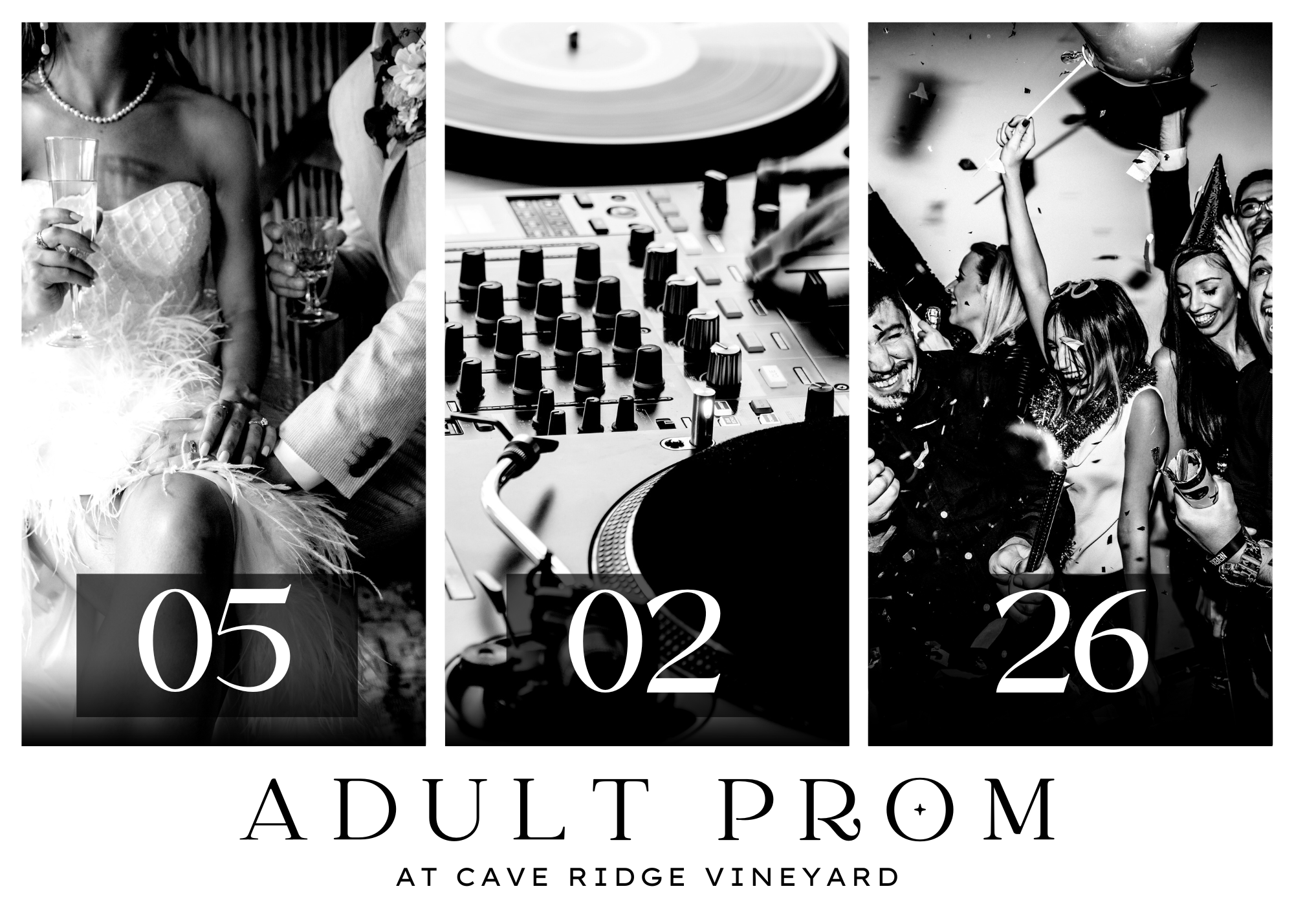 Adult Prom at Cave Ridge Vineyard- Tickets on Sale Now!
