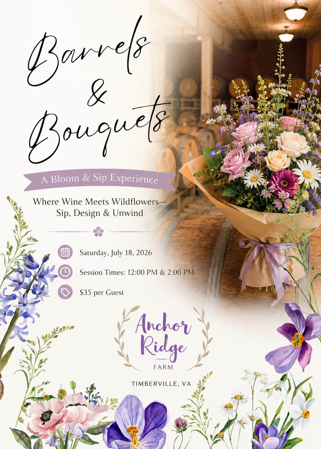 🌸 BARRELS &amp; BOUQUETS 🌸 
