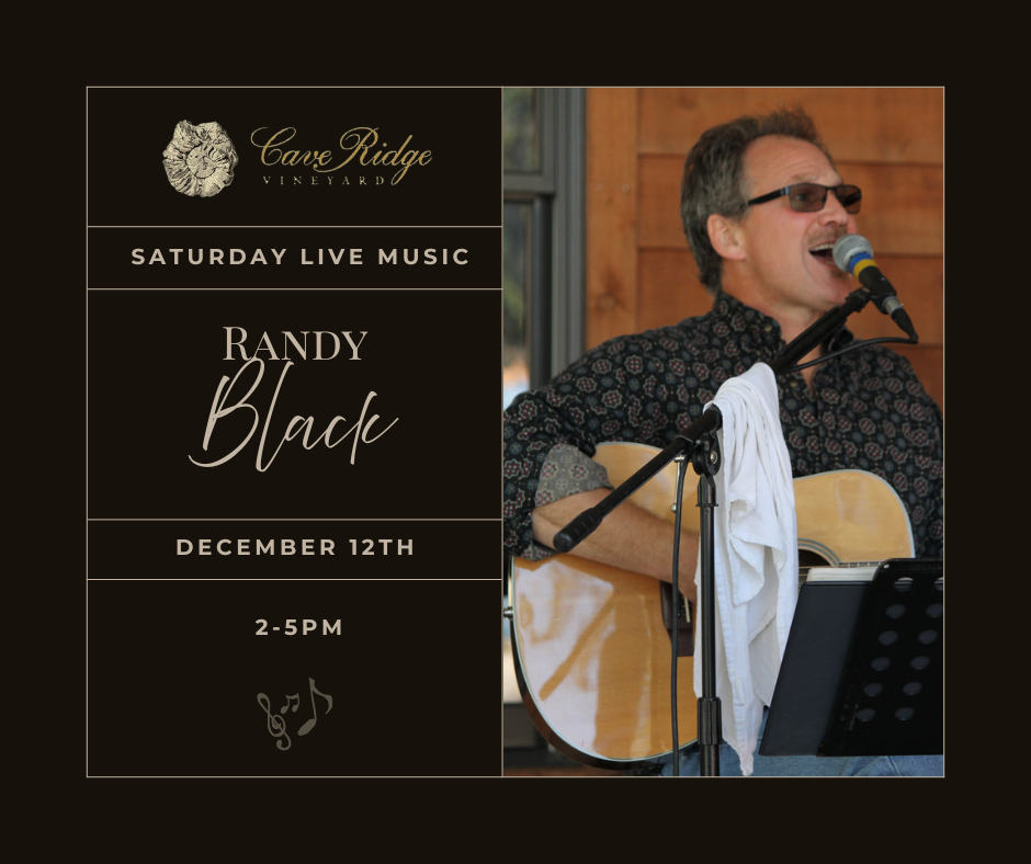 Saturday Live Music- Randy Black