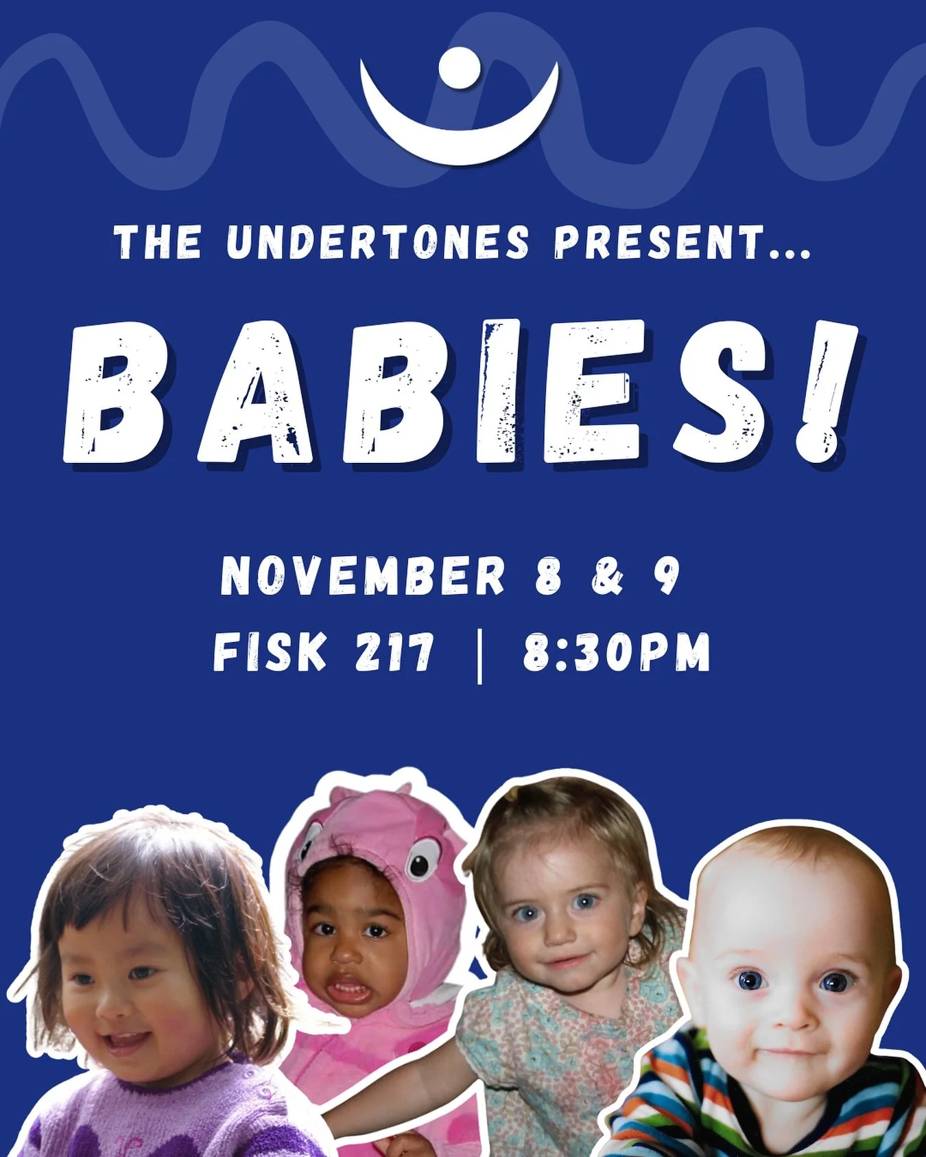 come see our AMAZING new members at their first undertones concert on saturday november 8th and sunday november 9th @ 8:30 pm in fisk 217! tickets are $5 at the door. you won&rsquo;t want to miss it! 💙