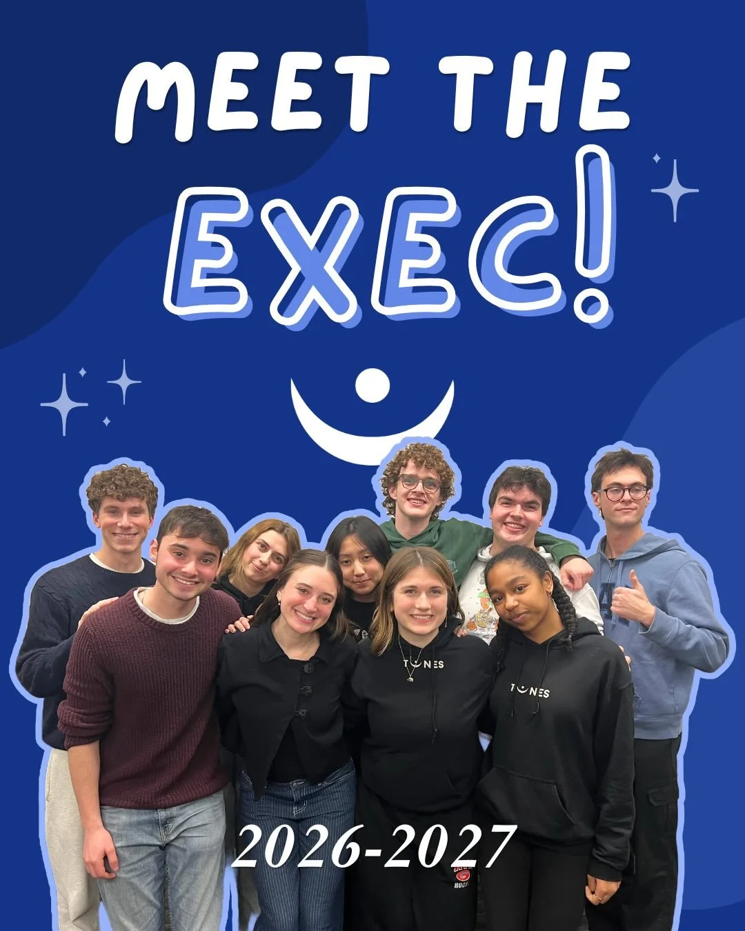 welcoming our 2026-2027 EXEC 💙💙

we&rsquo;re so excited for what the next year has in store!! get excited because it&rsquo;s gonna be #lit