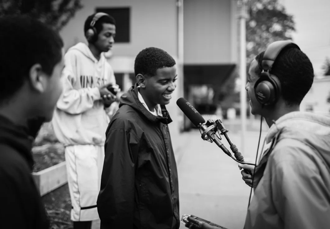Participants conducted interviews as well as more ephemeral sounds in Yesler Terrace.