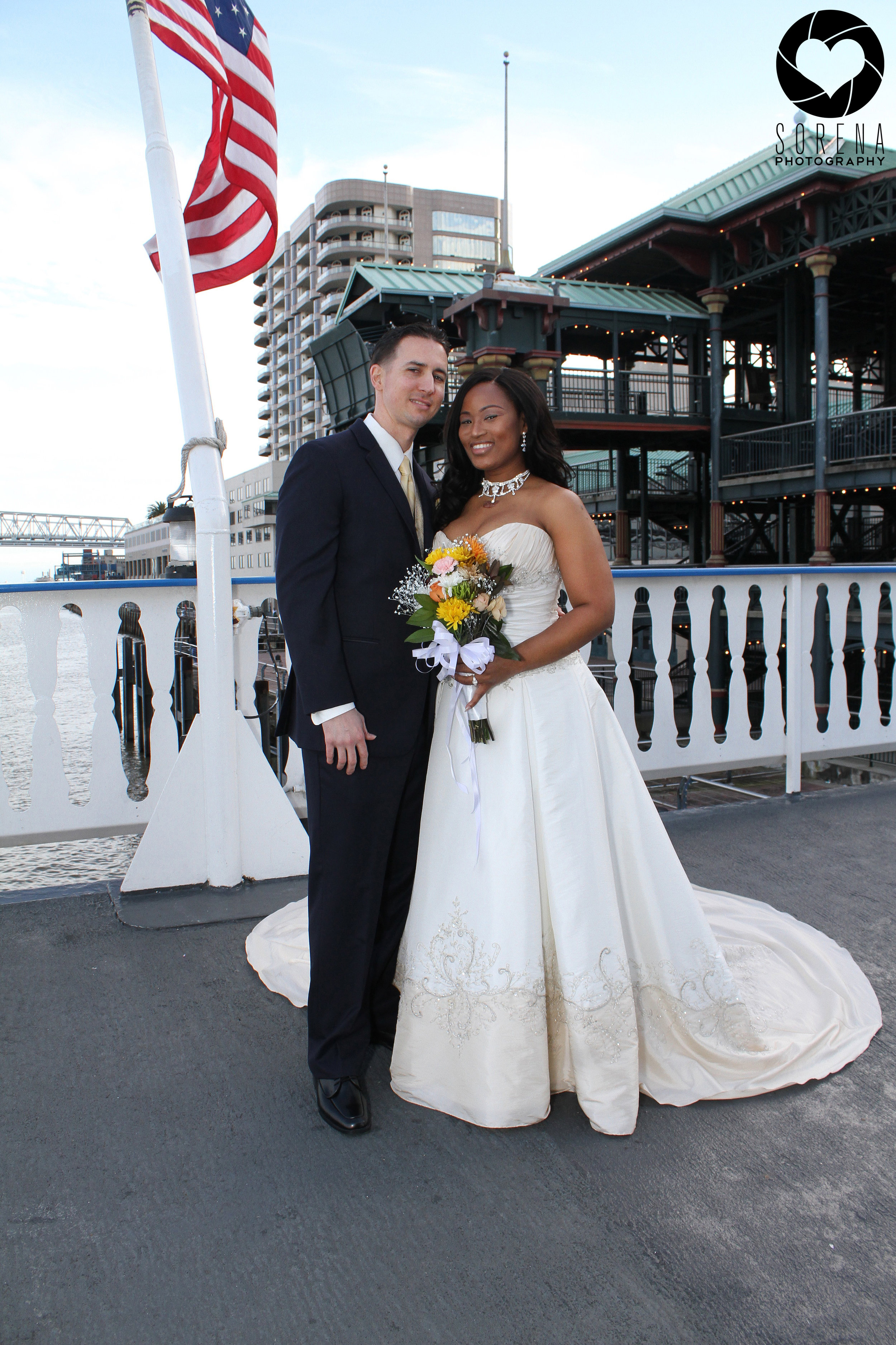  cajun queen wedding River boat wedding 