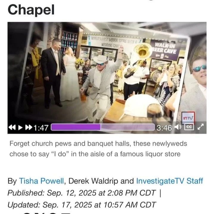 As seen on the news 🗞️ 
Tyra and Ken&rsquo;s love story made headlines.
Their wedding was an experience. A bold, one-of-a-kind New Orleans moment. Congratulations again to Tyra &amp; Ken for doing it their way. #OnlyInNewOrleans #sorenaaphotography 