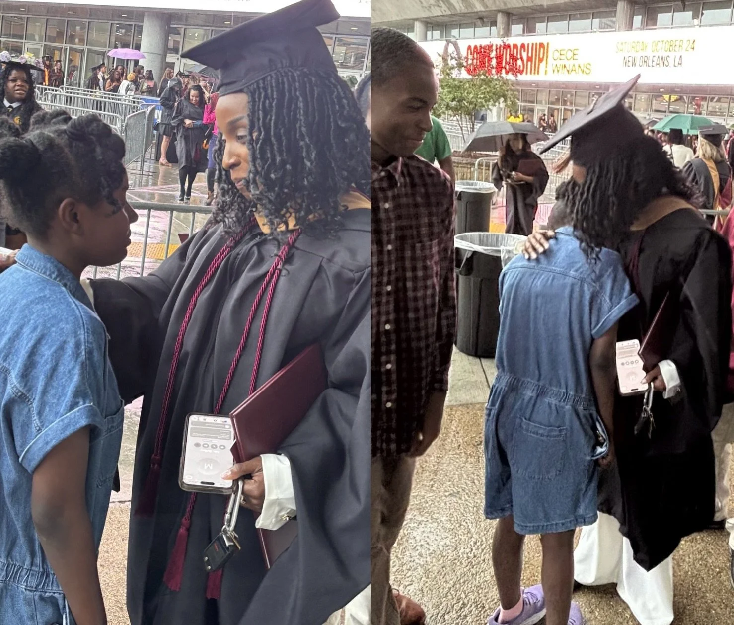 I did this for the girl I used to be.
But I kept going for my children.

May my daughter always know that motherhood does not erase purpose.

And may my children remember: it&rsquo;s never too late to become. ❤️#Mothersday