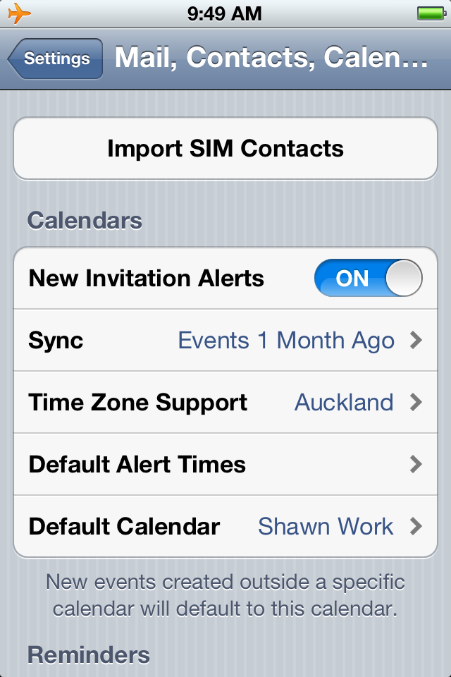 Time zone support on your iPhone