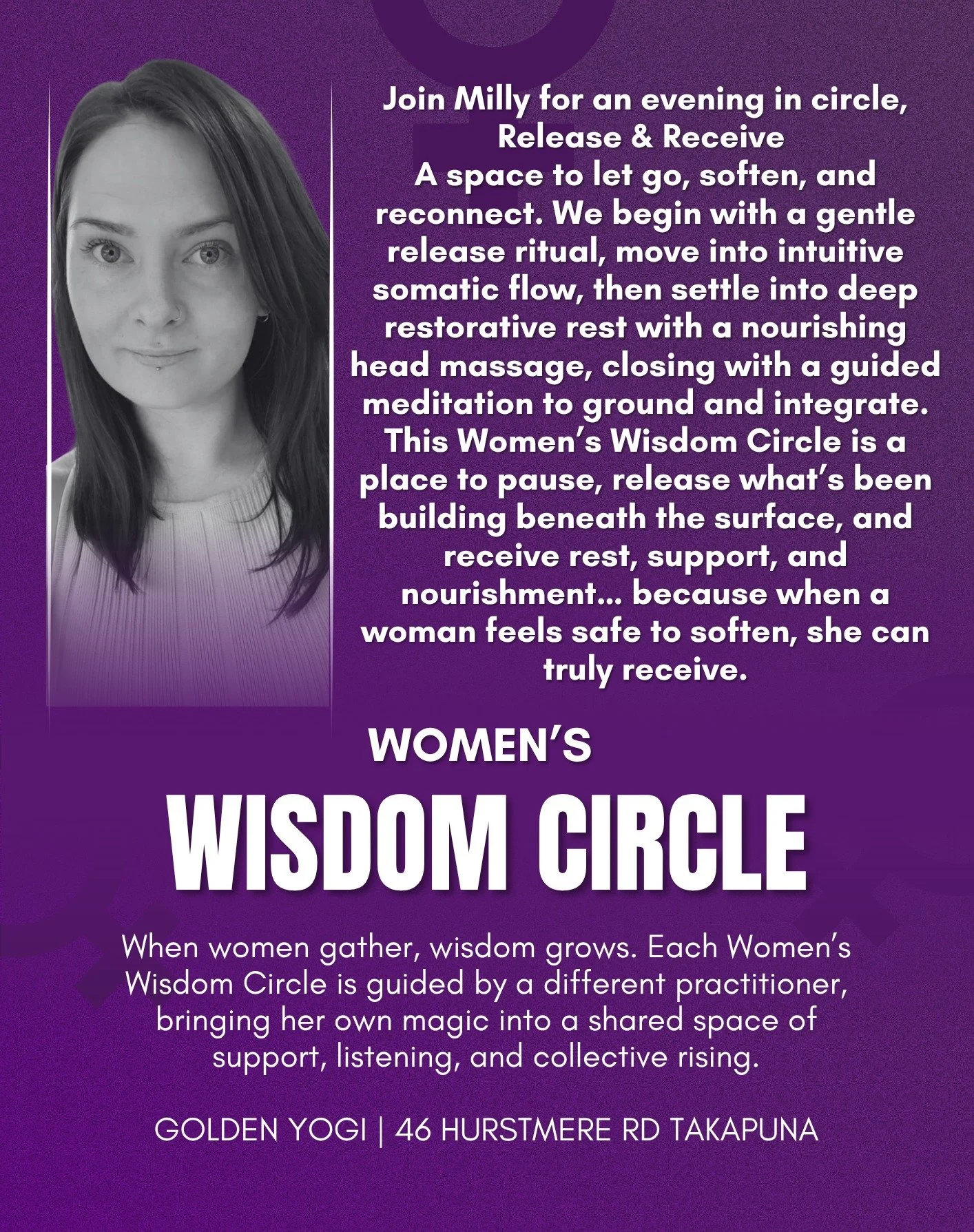There comes a moment when you realise&hellip;
you don&rsquo;t have to carry it all on your own.

Our Women&rsquo;s Wisdom Circle is a 12 part journey across the year
a space where women gather, month by month, to be seen, held, and supported.

Each c