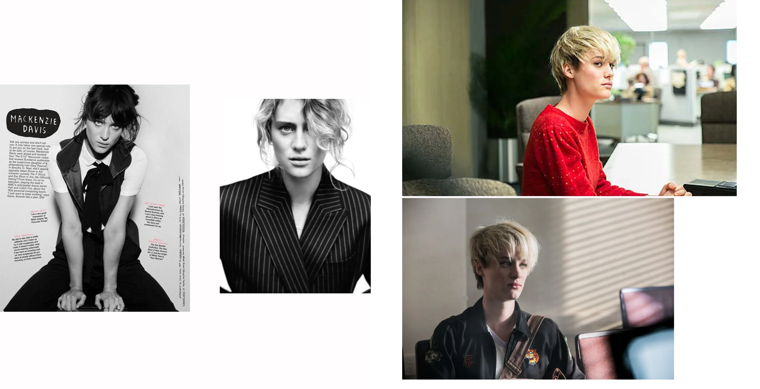 You may recognize her from That Awkward Moment, Mackenzie Davis. She is set to star in AMC's new serious Halt and Catch Fire. http://www.amctv.com/shows/halt-and-catch-fire