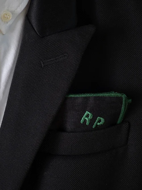 Monogrammed Pocket Squares