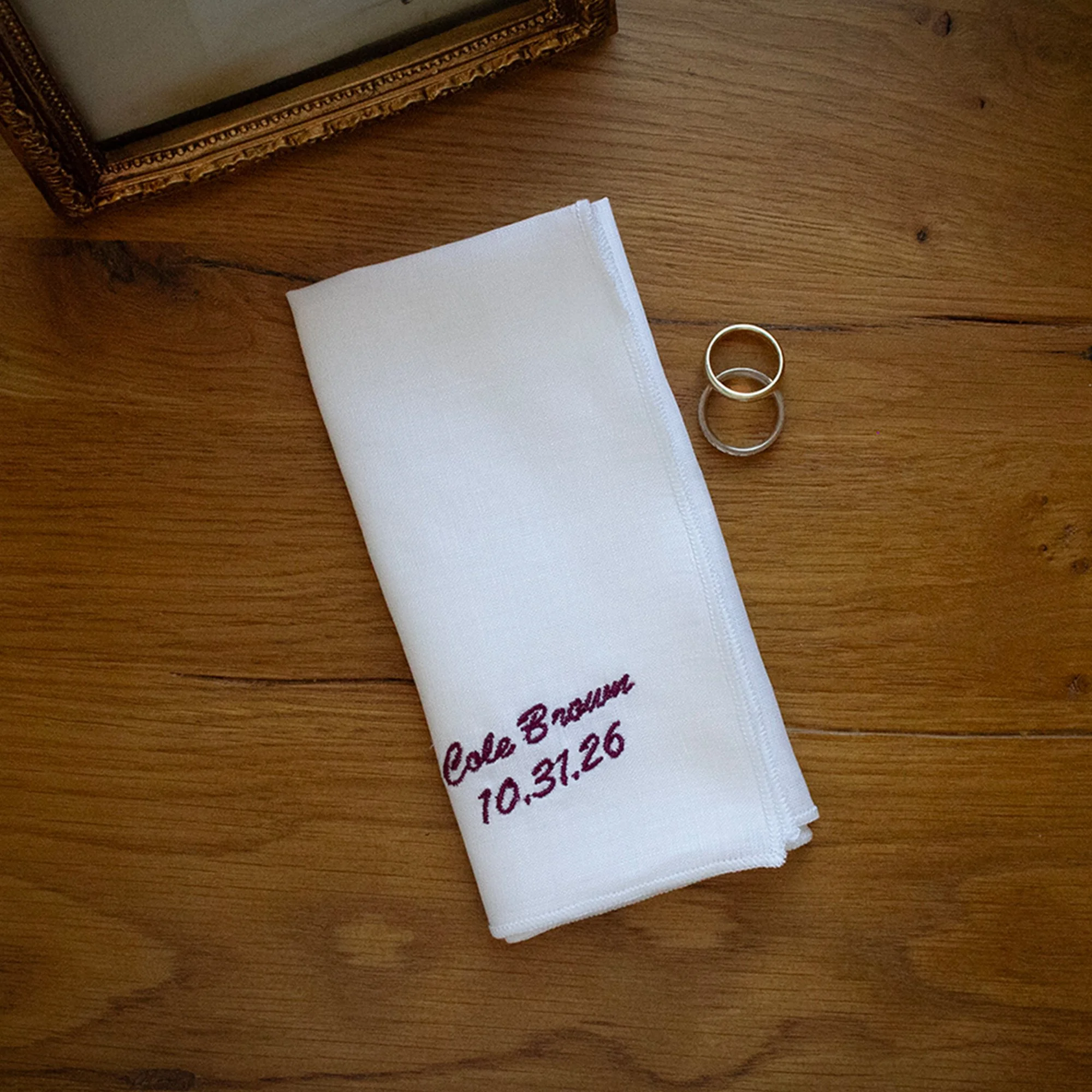 Custom Embroidery Pocket Square