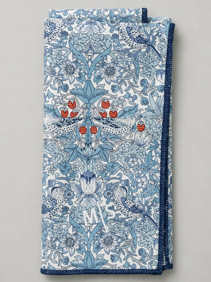 Strawberry Lovers | Liberty of London Pocket SQ