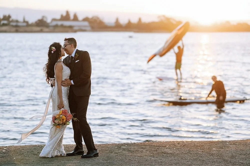 From the hills of North Beach where their story first began, to the golden shores where they promised forever — every chapter of their love feels like destiny written across two worlds.
She, with roots in India. He, with roots in Egypt. Togeth