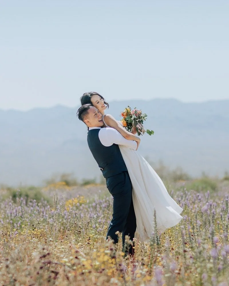 Once in a rare while, the desert wakes up. After just the right amount of rain, Joshua Tree transforms into an endless sea of wildflowers &mdash; golden, untamed, and breathtaking. We were lucky enough to be here for it. Mountain to the dusty charm o