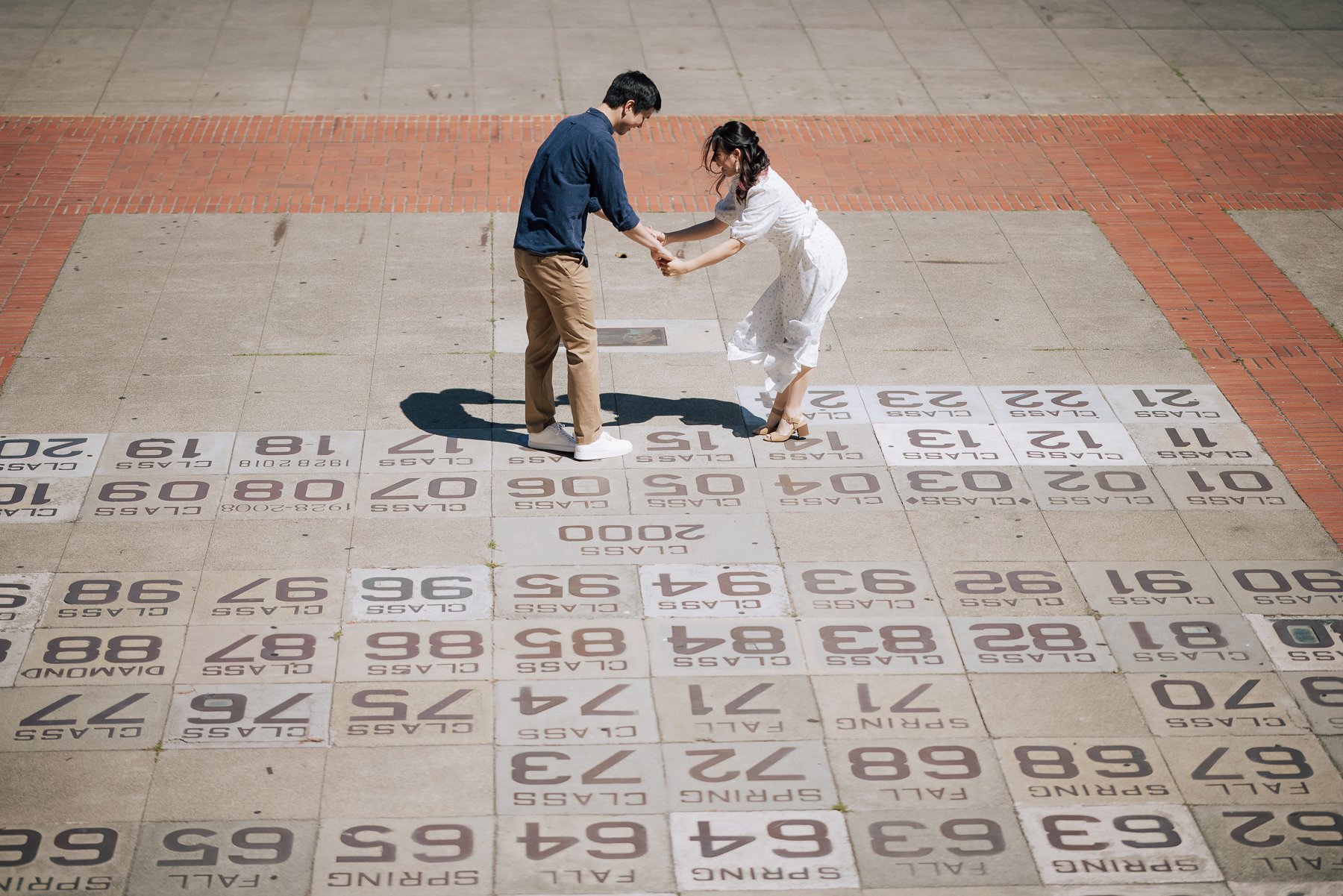 San Francisco Back to School Engagement | Coffee Shop and Golded Gate Bridge