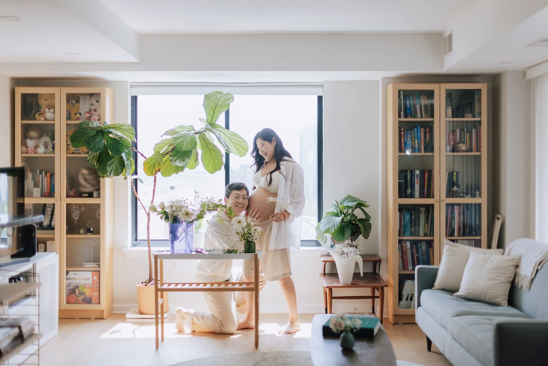 NYC Maternity and Family Photoshoot 