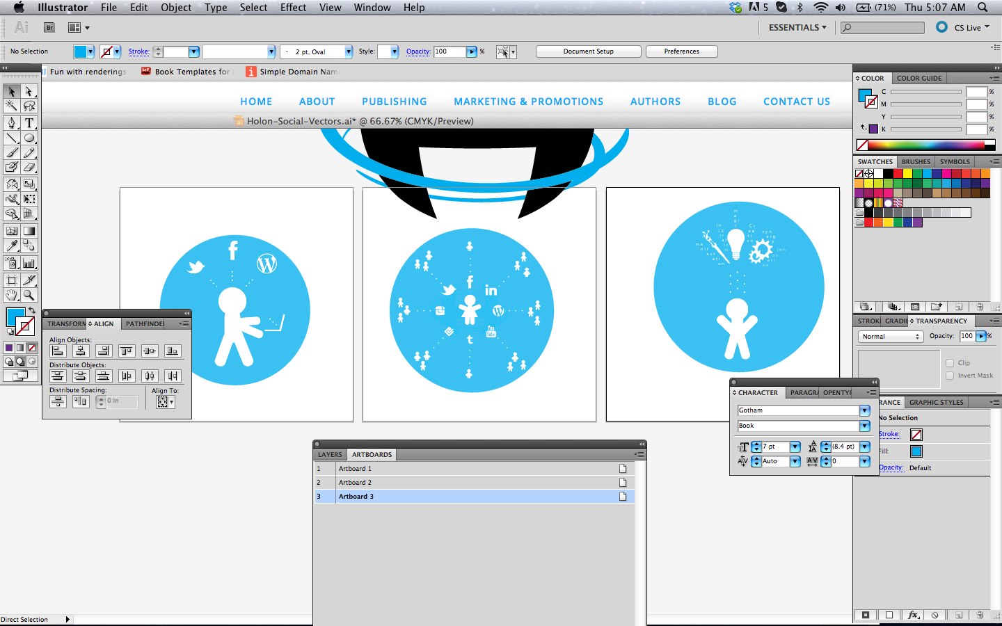 My Design workshop in Illustrator. When I'm designing something, I swear I'm using the same parts of my brain as when i'm problem-solving in a game. They feel virtually the same to me. Especially in Minecraft. 