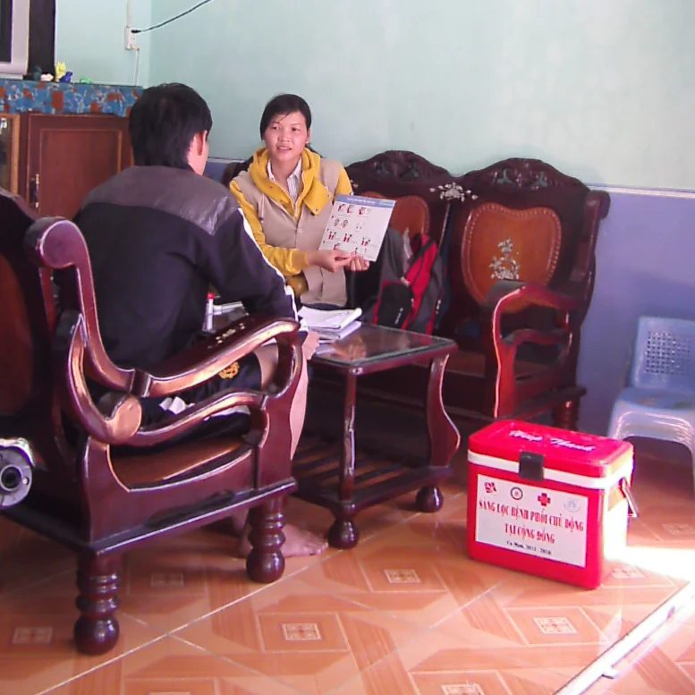 Talking about TB with research participants in the TB screening study
