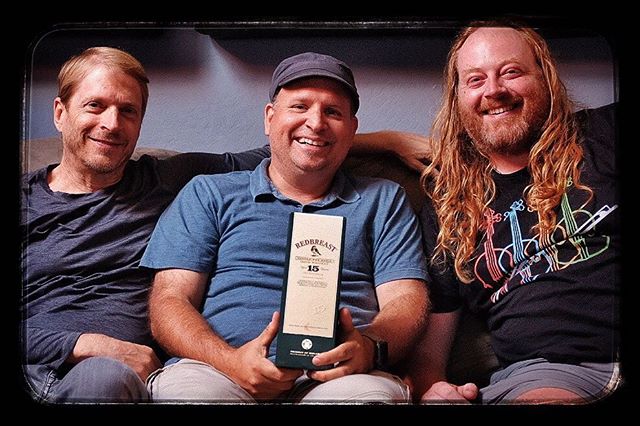 After weeks of editing and re-editing, today I reunited with @williamcoulterguitar and @Edwin huizinga to show them the rough cut of the &ldquo;Fire &amp; Grace in Ireland&rdquo; project.  If the looks on our faces are any indication, I&rsquo;d say t