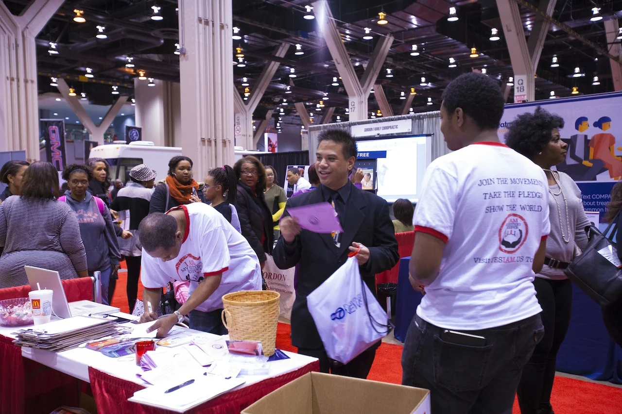 PICS: The I AM My Sister's Keeper Movement stops by The Expo for Today's Black Woman