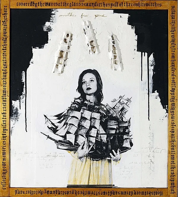 David Hochbaum MYSTERIOUS ACTION OF MEMORY Gelatin Silver Print, Carbon Transfer Acrylic, Mixed Media 88,9cm x 81,3cm € 2.500