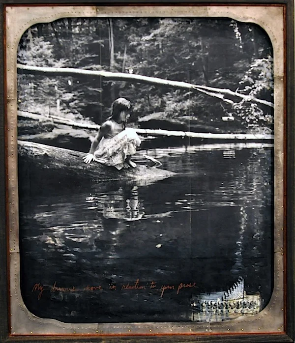 David Hochbaum BELOW THE MENISCUS Gelatin Silver print and mixed media 65,3cm x 82,2cm € 3.000