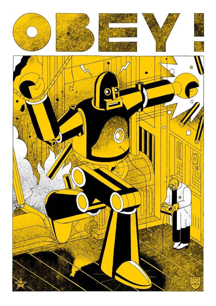Premiereposter for the National Opera of Munich / Bayerische Staatsoper for die Frau ohne Schatten. Graphic design by Bureau Mirko Borsche