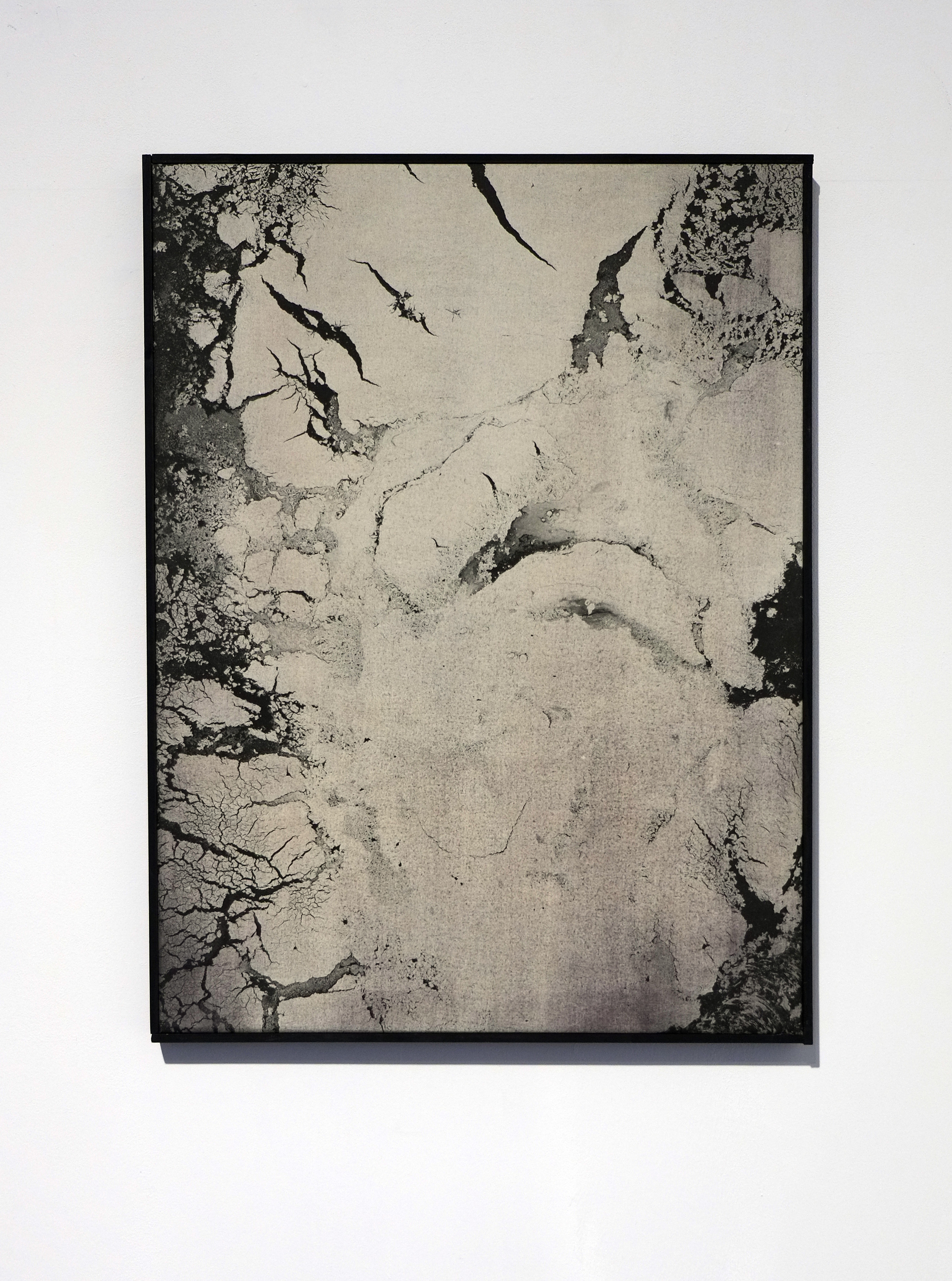 Le Grand Verre - AMORFI (8) - rayography on cotton canvas