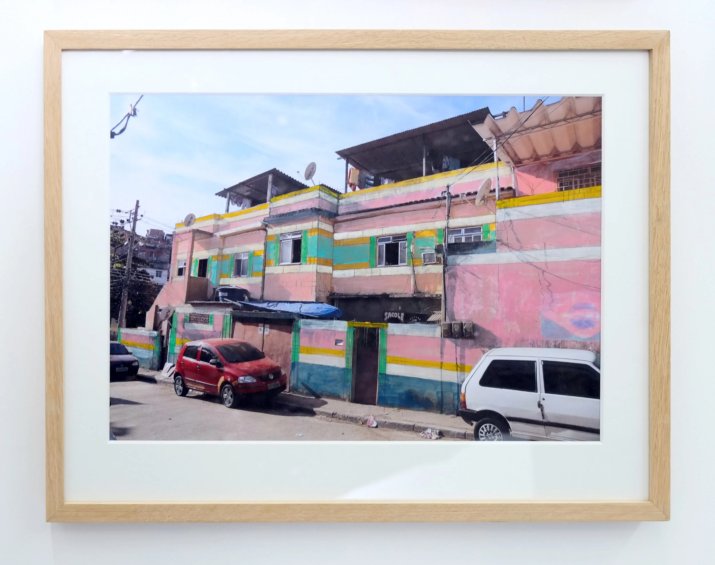 Haas&Hahn - ' Santa Helena study #3' (paint on photograph)