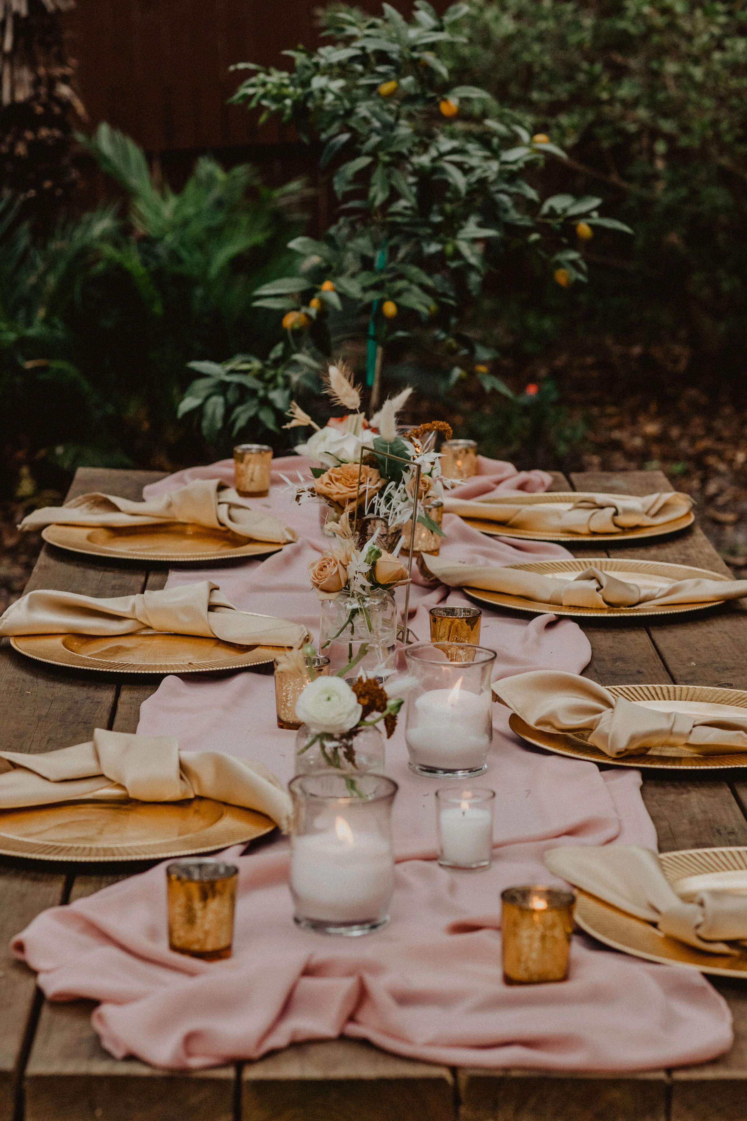 boho florida wedding la venture grove jacksonville fl
