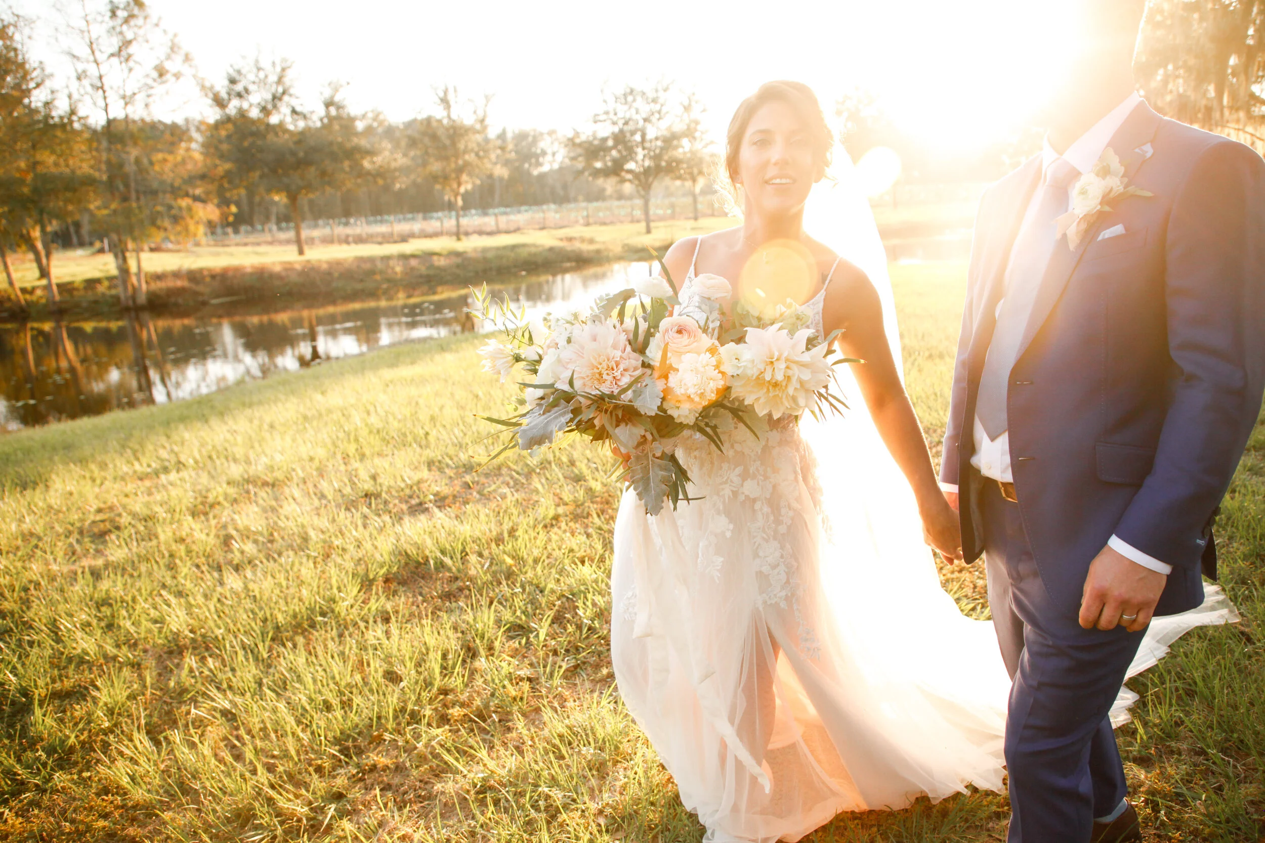 classic romantic wedding congaree and penn