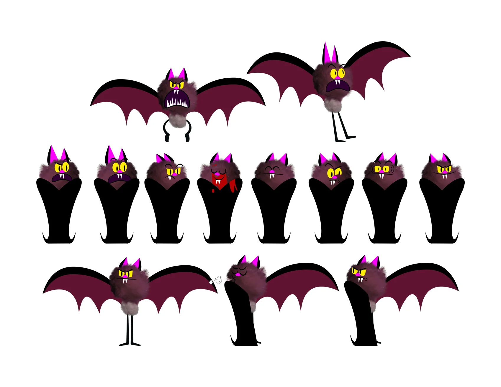 Nat Geo | Vampire Bat Character