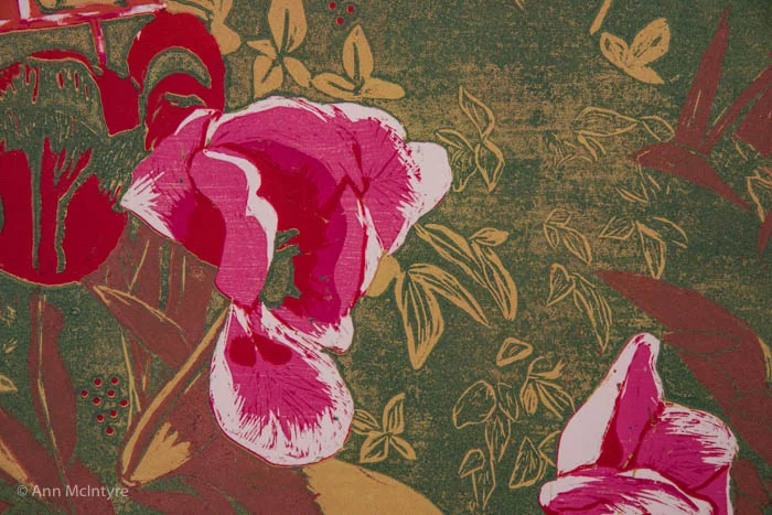 Tulips in Green Garden