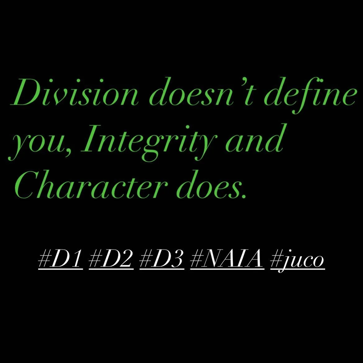 #D1 #D2 #D3 #NAIA #juco