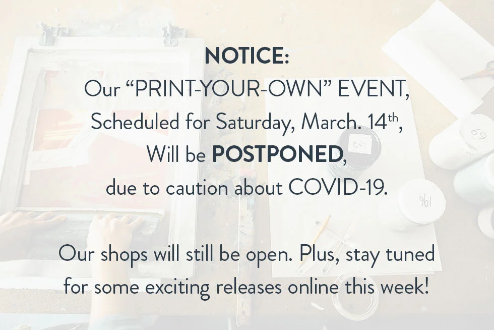 March- Print-Your-Own Event