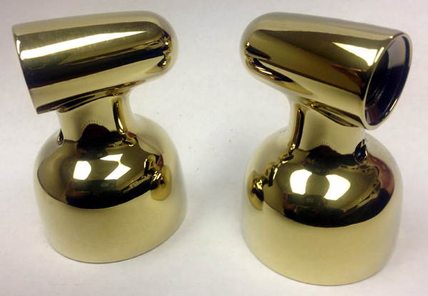 Delta H22PB Polished Brass Handle Base