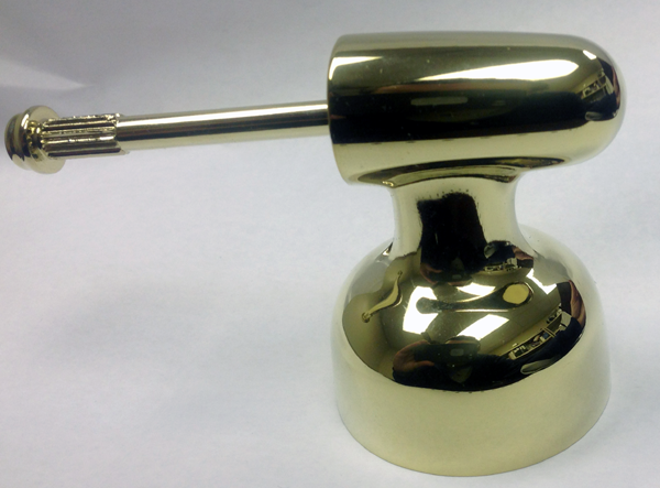 Delta H72PB Polished Brass Lever Base