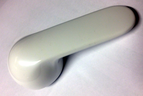 Detla H79WH White Lever Handles