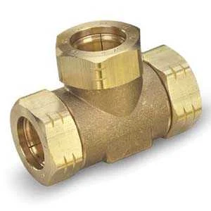 Tee Fittings create a branch line on tubing runs.