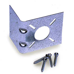 Termination Bracket provides mounting surface for termination fitting assembly.