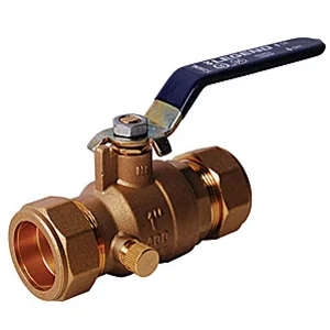 Compression Ball Valve with Waste