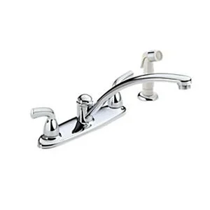 B2410LF Two Handle Kitchen Faucet with Spray