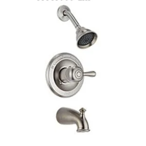 T14478-SSLHP Tub and Shower Trim (Less Handle)