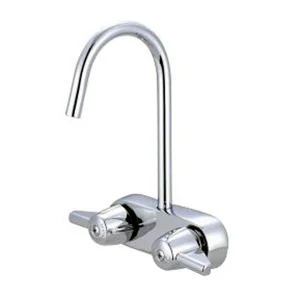 208 Leg Tub Faucet (3-3/8) with Gooseneck