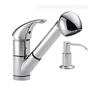 18550LF-SD Choice Single Handle Kitchen Pull-Out Faucet 