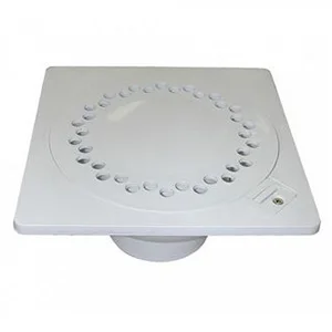 D42-009H 9X9X2 PVC Bell Trap Cesspool Drain