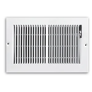 123M Baseboard Register with Mulit-Shutter Damper