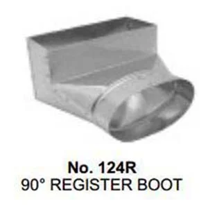 124R Oval 90 Register Boot