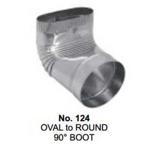 124 Oval to Round 90 Boot